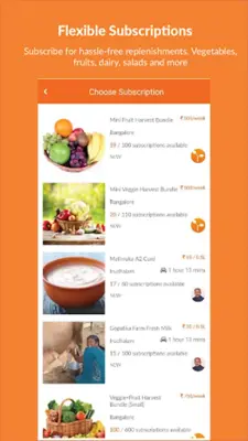 Farmizen - Organic Fruits & Ve android App screenshot 1